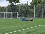 S.K.N.W.K.-ers tijdens Penaltybokaal Schouwen-Duiveland (bij s.v. Duiveland) (125/160)